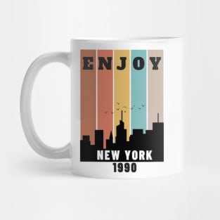 Enjoy< NEW YORK 1990 Mug